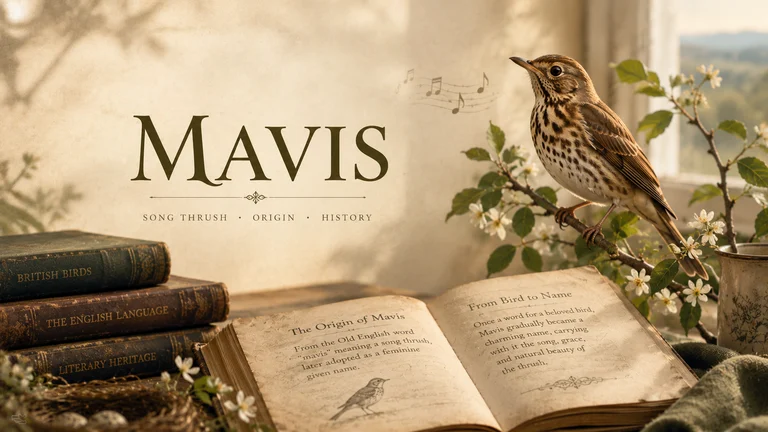 mavis name meaning
