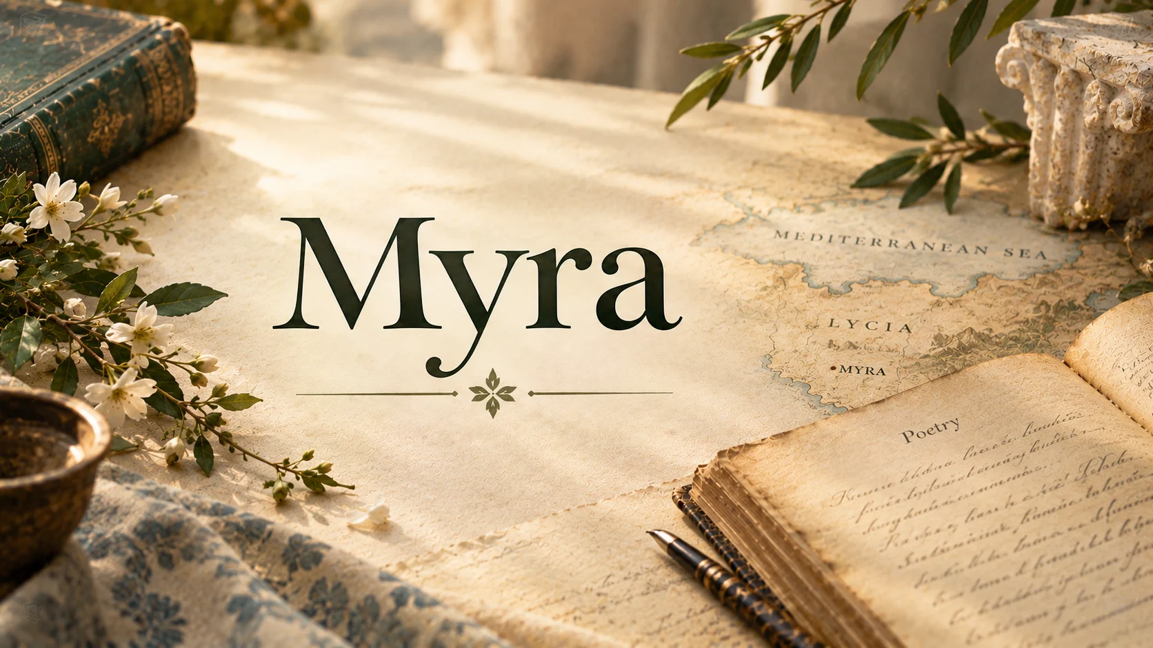 myra name meaning