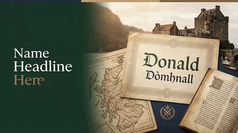 donald name meaning