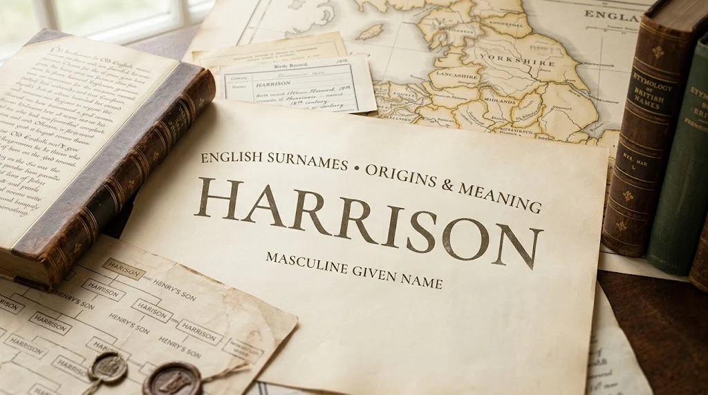 harrison name meaning