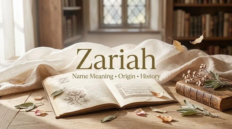 zariah name meaning